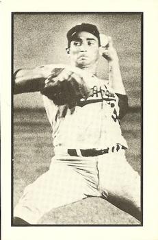 1984 Galasso Baseball Collector Series #3 Sandy Koufax Front