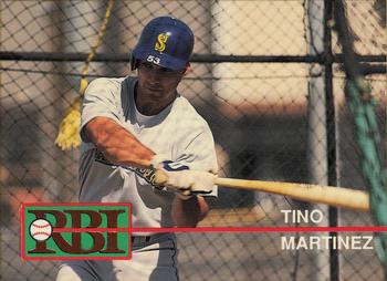 1992 RBI Magazine Cactus League #C6 Tino Martinez Front