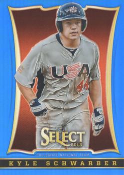 2013 Panini USA Baseball - Select Preview Blue Prizms #81 Kyle Schwarber Front