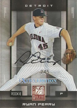2008 Donruss Elite Extra Edition #159 Ryan Perry Front