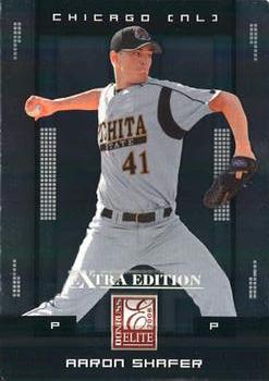 2008 Donruss Elite Extra Edition #3 Aaron Shafer Front