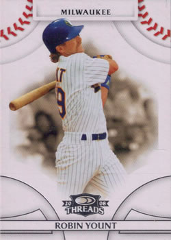 2008 Donruss Threads #29 Robin Yount Front
