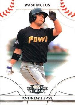 2008 Donruss Threads #99 Andrew LeFave Front
