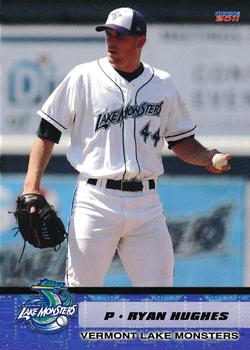 2011 Choice Vermont Lake Monsters #5 Ryan Hughes Front