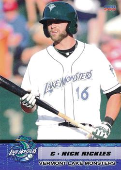2011 Choice Vermont Lake Monsters #16 Nick Rickles Front