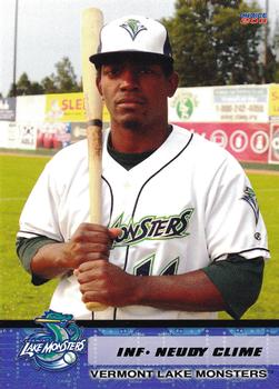 2011 Choice Vermont Lake Monsters #17 Neudy Clime Front