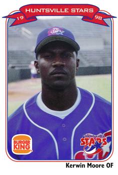 1998 Huntsville Stars #9 Kerwin Moore Front
