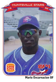 1998 Huntsville Stars #15 Mario Encarnacion Front