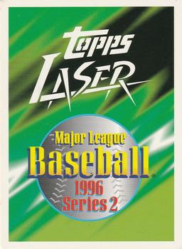 1996 Topps Laser - Checklists #NNO Series 2 Front
