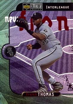 1997 Collector's Choice - New Frontier #NF15 Frank Thomas Front