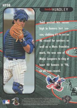 1997 Collector's Choice - New Frontier #NF38 Todd Hundley Back