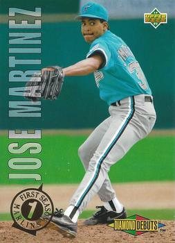 1993 Upper Deck Florida Marlins #506 Jose Martinez Front