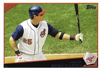 2009 Topps Cleveland Indians #CLE13 Ryan Garko Front