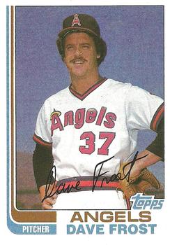 1982 Topps #24 Dave Frost Front