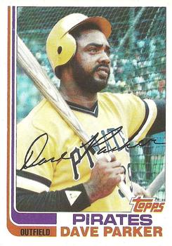 1982 Topps #40 Dave Parker Front