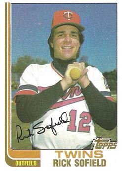 1982 Topps #42 Rick Sofield Front