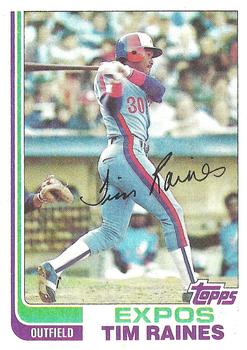1982 Topps #70 Tim Raines Front