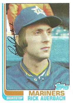 1982 Topps #72 Rick Auerbach Front