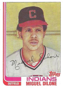 1982 Topps #77 Miguel Dilone Front