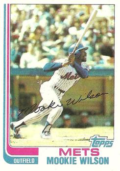 1982 Topps #143 Mookie Wilson Front