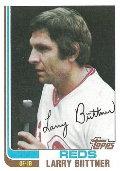1982 Topps #159 Larry Biittner Front
