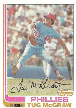 1982 Topps #250 Tug McGraw Front