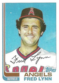 1982 Topps #251 Fred Lynn Front