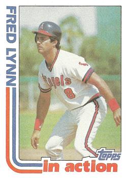 1982 Topps #252 Fred Lynn Front