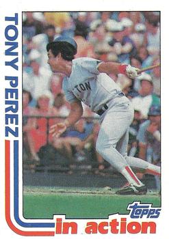 1982 Topps #256 Tony Perez Front