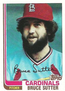 1982 Topps #260 Bruce Sutter Front