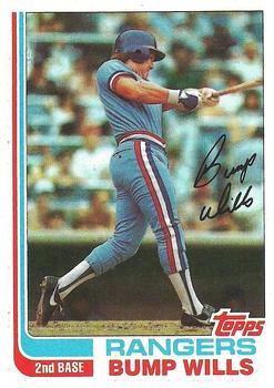 1982 Topps #272 Bump Wills Front