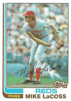 1982 Topps #294 Mike LaCoss Front