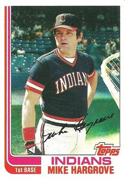 1982 Topps #310 Mike Hargrove Front