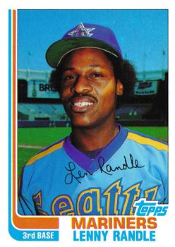1982 Topps #312 Lenny Randle Front