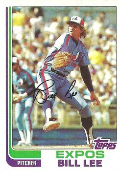 1982 Topps #323 Bill Lee Front