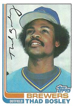 1982 Topps #350 Thad Bosley Front