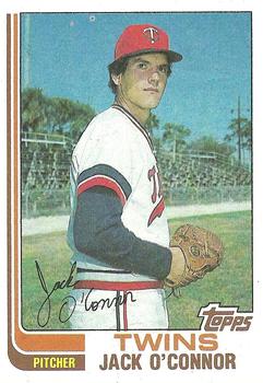 1982 Topps #353 Jack O'Connor Front