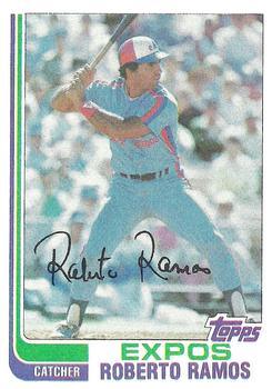 1982 Topps #354 Roberto Ramos Front
