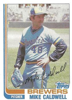 1982 Topps #378 Mike Caldwell Front