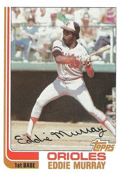 1982 Topps #390 Eddie Murray Front