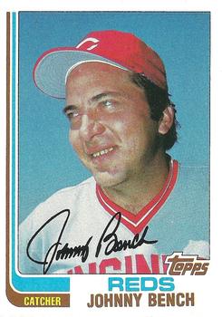 1982 Topps #400 Johnny Bench Front