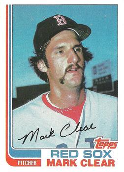 1982 Topps #421 Mark Clear Front