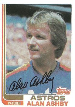 1982 Topps #433 Alan Ashby Front