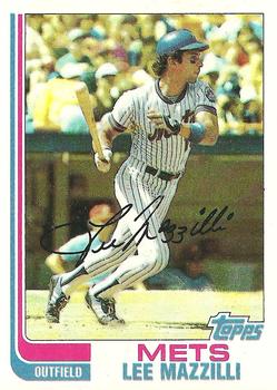 1982 Topps #465 Lee Mazzilli Front