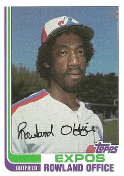 1982 Topps #479 Rowland Office Front