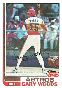 1982 Topps #483 Gary Woods Front