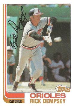 1982 Topps #489 Rick Dempsey Front