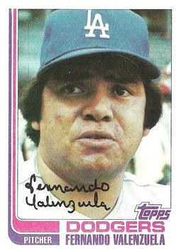 1982 Topps #510 Fernando Valenzuela Front