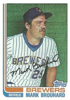 1982 Topps #517 Mark Brouhard Front