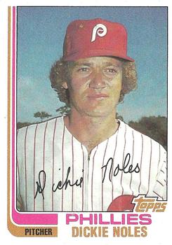 1982 Topps #530 Dickie Noles Front